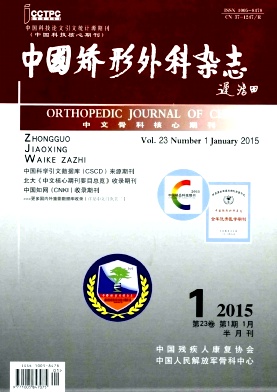中国矫形外科杂志